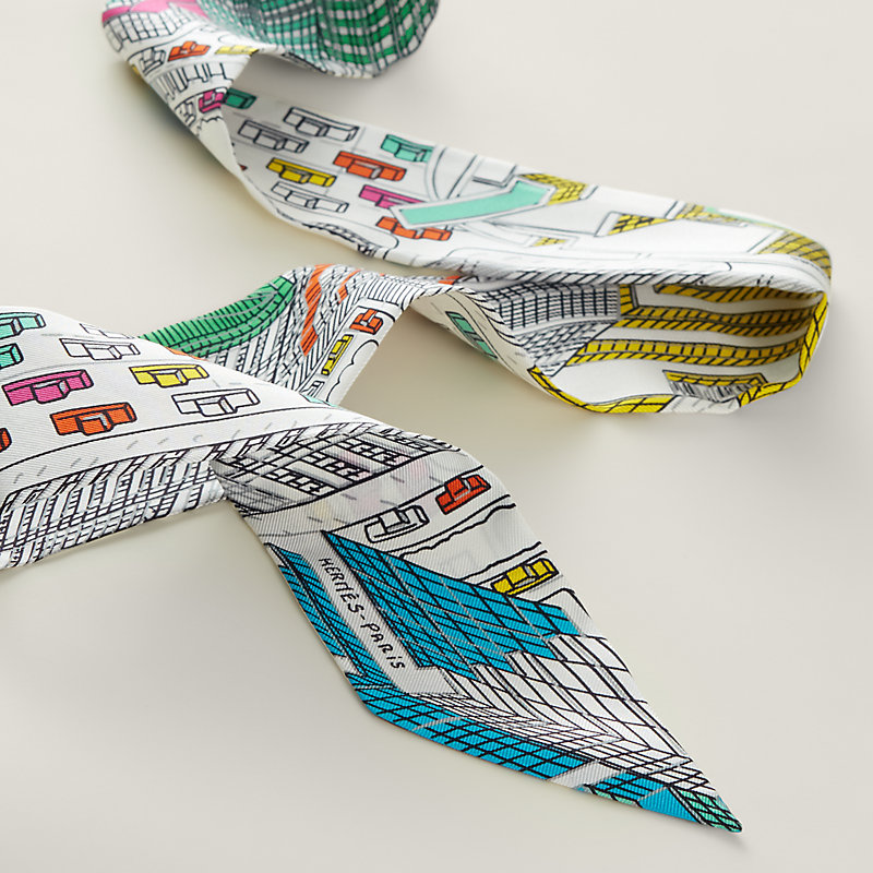 HERMES ツイリー Pantin City Twilly 直営店ラッピング HERMES ツイリー Pantin City Twilly 直営店ラッピング Pantin